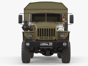 ural 4320 Modello 3D