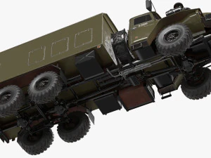 Ural 4320 Modello 3D