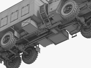ural 4320 Modello 3D