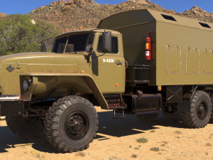 ural 4320 Modello 3D