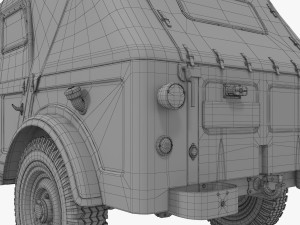 gaz 69 3D Model