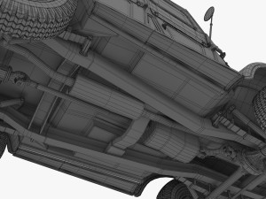 gaz 69 3D Model