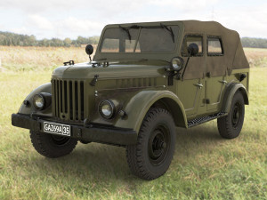 gaz 69 3D Model