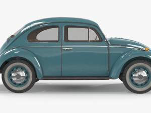 volkswagen beetle Modello 3D