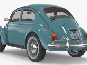 volkswagen beetle 3D Model