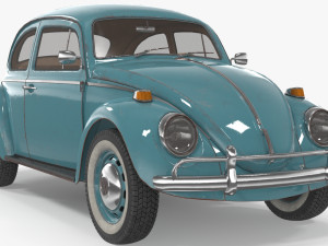 volkswagen beetle Modello 3D