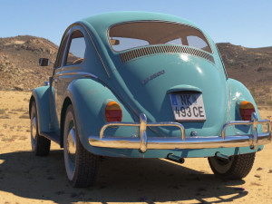 volkswagen beetle Modello 3D