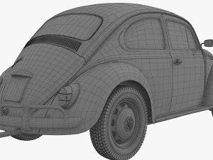 volkswagen beetle 3D Model
