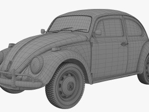 volkswagen beetle Modello 3D