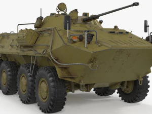 btr 90 Model 3D
