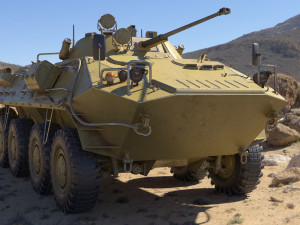 btr 90 3Dモデル