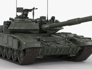 tank t 90 3D Model