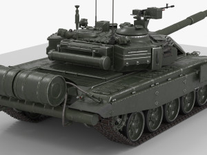 tank t 90 Modelo 3D