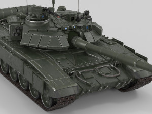 tank t 90 Modelo 3D