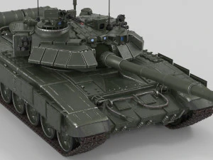 tank t 90 3D Model