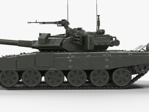 tank t 90 Modelo 3D