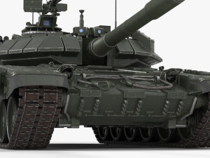 tank t 90 Modelo 3D