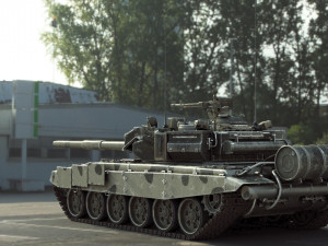 tank t 90 Modelo 3D