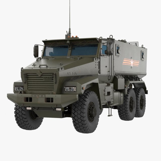 ural typhoon 3D 模型 .c4d .max .obj .3ds .fbx .stl .blend 