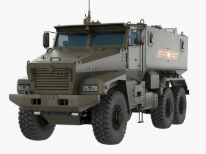 ural typhoon 3D Model