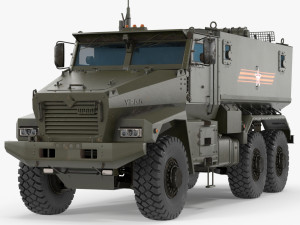ural typhoon 3D 模型