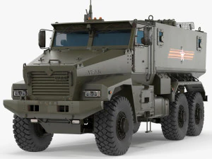 ural typhoon 3D Model