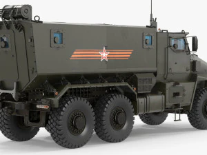 ural typhoon 3D Model