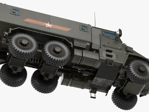 ural typhoon 3D 模型
