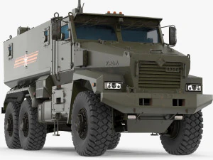 ural typhoon 3D Model