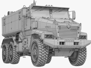 ural typhoon 3D 模型