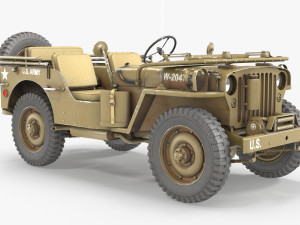 jeep willys mb 3D Model