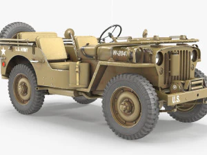 jeep willys mb 3D Model
