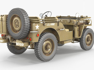 jeep willys mb 3D Model