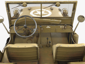 jeep willys mb 3D Model