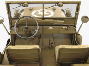 jeep willys mb 3D Model