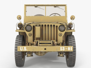 jeep willys mb 3D Model
