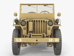 jeep willys mb 3D Model