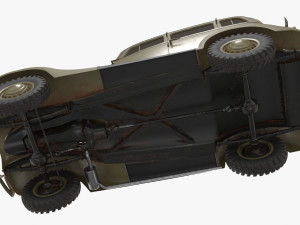 gaz 61 Modelo 3D