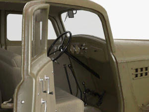 газ 61 3D Модель