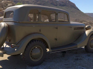 газ 61 3D Модель