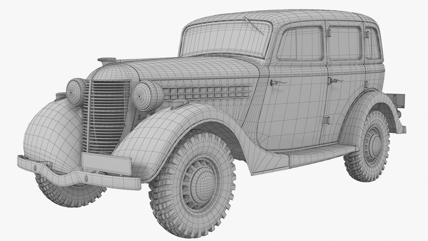 Газ 61 чертеж