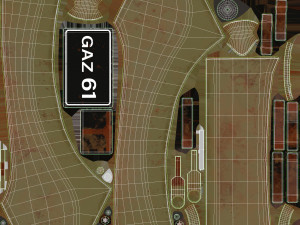 gaz 61 Modelo 3D