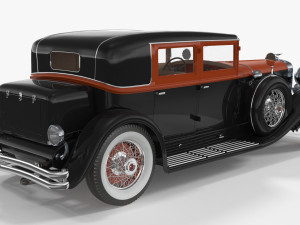 duesenberg j arlington sedan 1930 3Dモデル