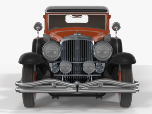 duesenberg j arlington sedan 1930 3Dモデル