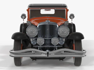 duesenberg j arlington sedan 1930 3D Model