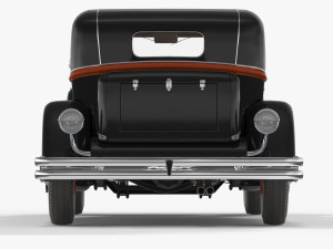 duesenberg j arlington sedan 1930 3Dモデル