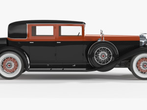 duesenberg j arlington sedan 1930 3Dモデル
