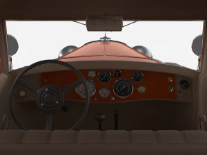 duesenberg j arlington sedan 1930 3D Model