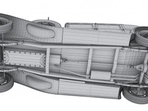 duesenberg j arlington sedan 1930 3D Model