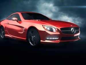 mercedesbenz sl class 2012 3D 模型
